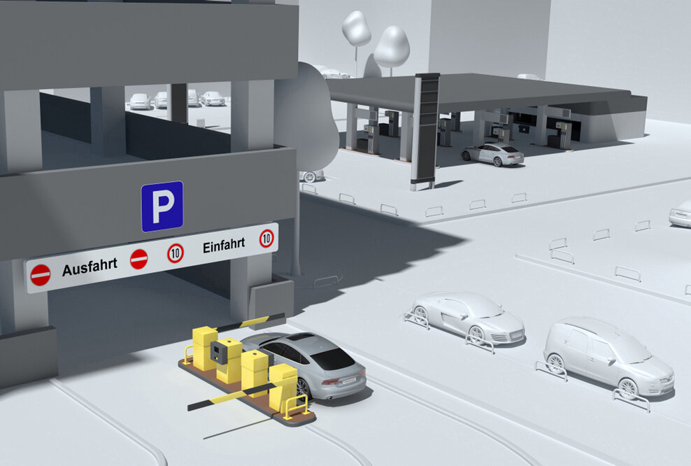 Audi Pilotprojekt: Parkplatz in Ingolstadt drahtlos bezahlen