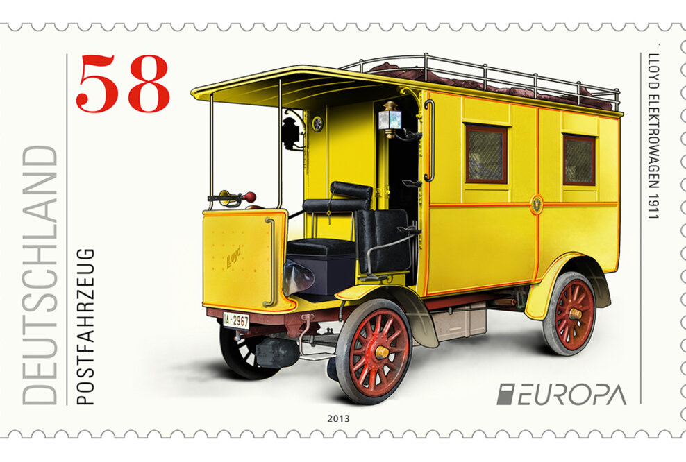 Post transportierte schon 1899 umweltfreundlich