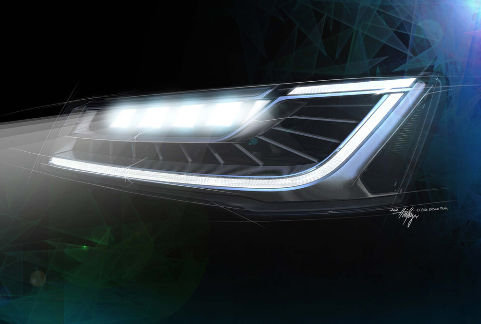 Vorsprung in der Lichttechnologie: Die neuen Audi Matrix LED-Scheinwerfer
