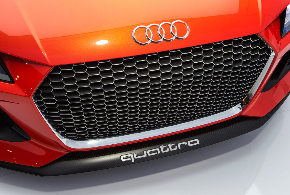 Weltpremiere auf der CES 2014 in Las Vegas: Der Audi Sport quattro laserlight concept