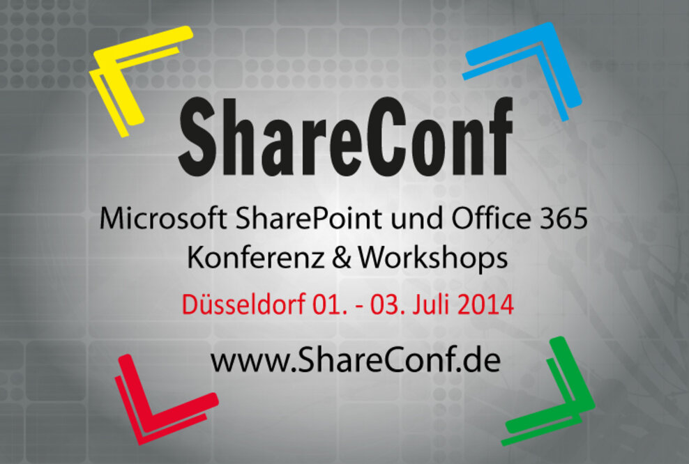 ShareConf 2014 - Die Konferenz zu Microsoft SharePoint und Office 365