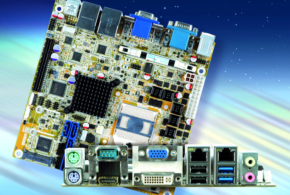 Mini-ITX Board mit viel Grafik – Power und iPMI v.2.0 Funktion