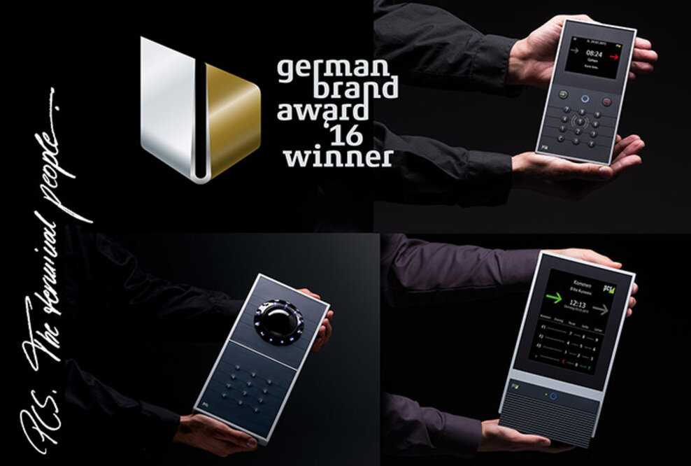 PCS als Winner des German Brand Awards 2016 in der Kategorie „Industry Excellence“ ausgezeichnet.