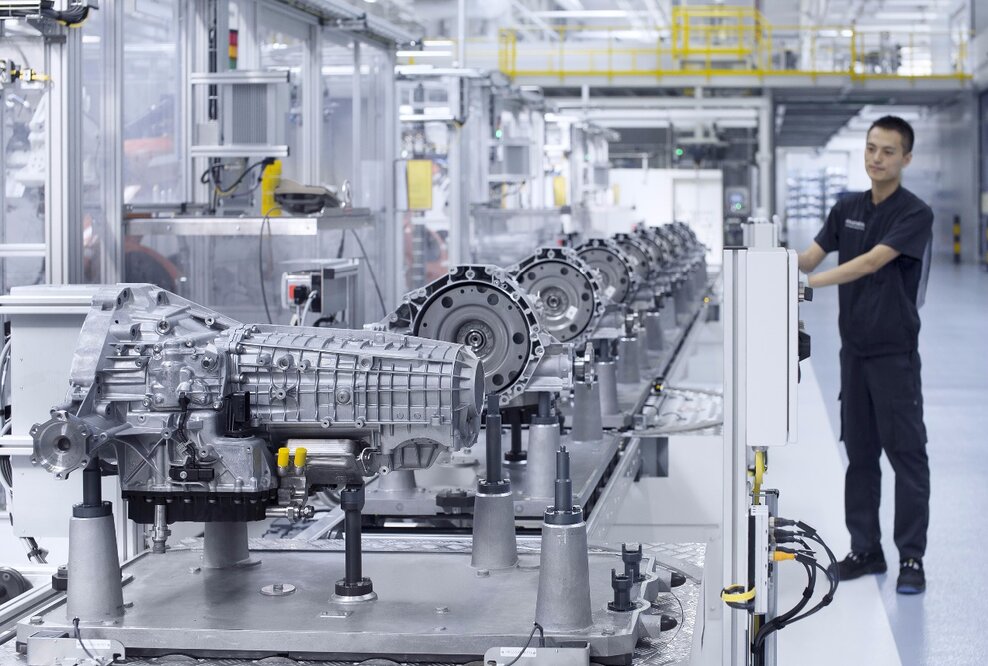 Audi nimmt Getriebeproduktion in China auf