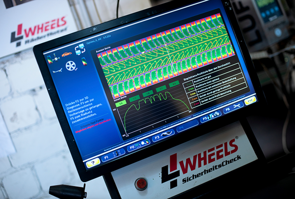 4WHEELS bietet TÜV-geprüfte Sicherheit | Räderinspektion Plus als Premiumprodukt