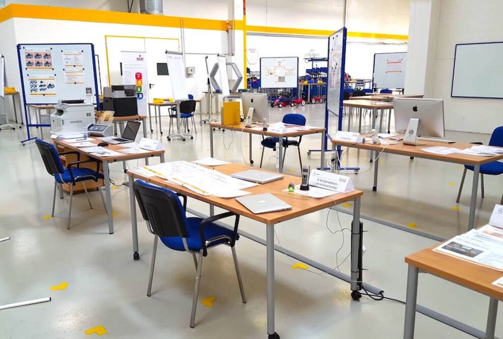 lise Scrum-Werkstatt im IMPULS Trainingscenter: Agile Erkenntnisse direkt vor Ort in der Praxis testen