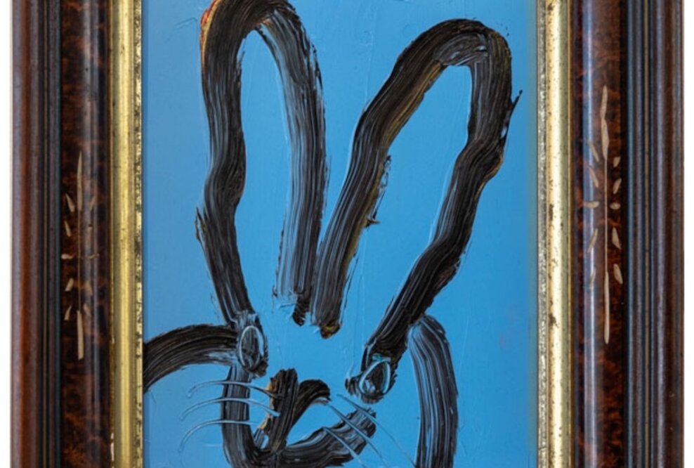 Hunt Slonem Bunny Painting - Elf
