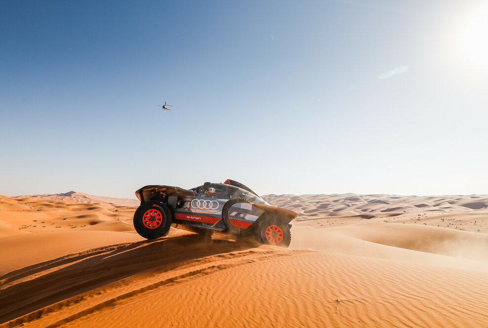 Rallye Dakar 2024 - Audi RS Q e-tron #204 (Team Audi Sport), Carlos Sainz/Lucas Cruz
