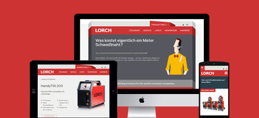 Responsive Design und Schnittstellen zu SAP und Intranet – Website Relaunch der LORCH GmbH mit TYPO3 von anders und sehr