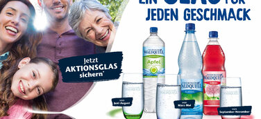 Thüringer Waldquell-Sammelaktion: „Ein Glas für jeden Geschmack“