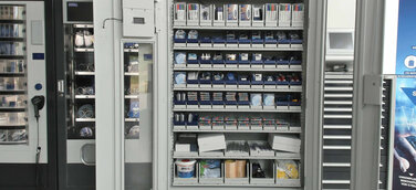 Der neue Ausgabeautomat mit Wiegezellentechnik von HAHN+KOLB