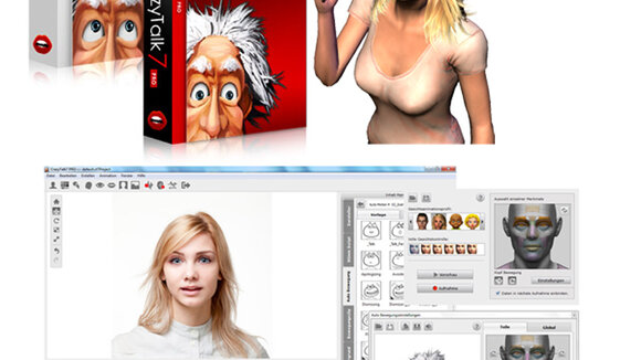 CrazyTalk 7 animiert Foto-Portraits- und Zeichnungen am Mac und PC