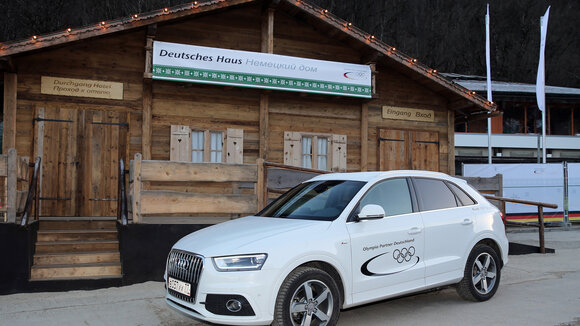 Audi wünscht deutscher Olympiamannschaft viel Erfolg in Sotschi