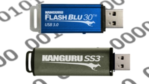 USB-Sticks mit Schreibschutz: Kanguru FlashBlu30 und SS3 gehören zu schnellsten Speicher-Sticks auf dem Markt