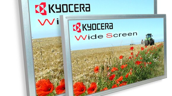 Kyocera präsentiert neue Wide Screen TFT- Module für industrielle Anwendungen
