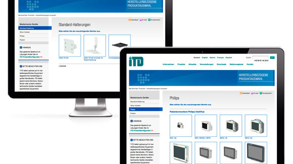Pantos realisiert neuen Online-Product-Finder für ITD.