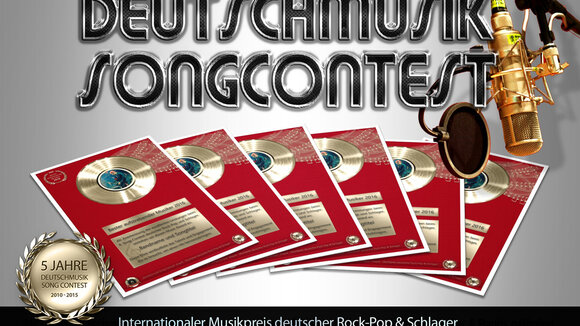 Deutschmusik Song Contest: Musikhoffnungen 2016 gesucht