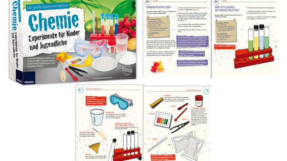 FRANZIS Lernpakete: Chemie für Kinder und Jugendliche verständlich erklärt