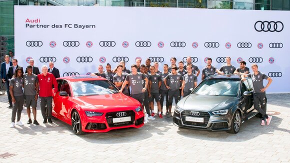 FC Bayern startet mit Audi in die Saison