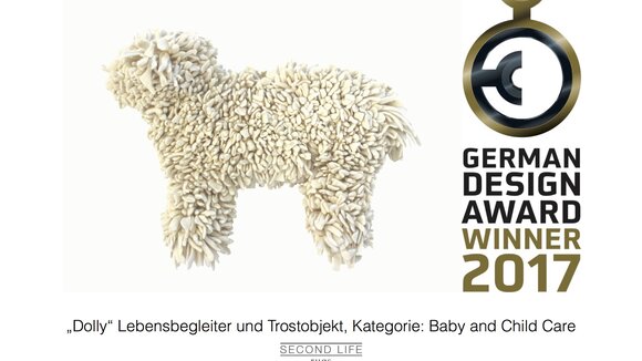 „Winner“ des German Design Award 2017 in der Kategorie „Kinder" ist Ute Ketelhake aus Springe in Niedersachsen mit „Dolly“