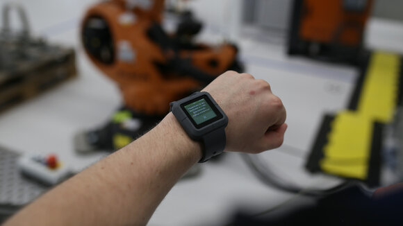 Smartwatches in der Produktion