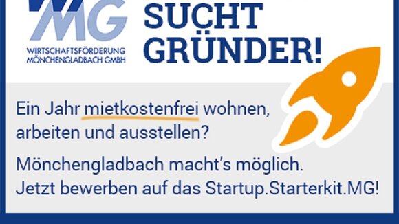 Mietkostenfrei Wohnen, Arbeiten, Ausstellen: Mönchengladbach schnürt Starter-Paket für Startups