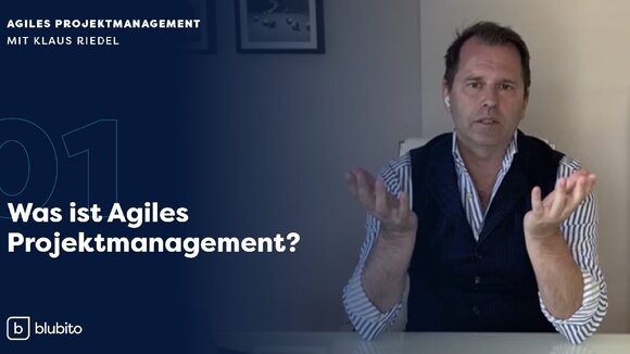 Agile Coach und CEO von Blubito erklärt agiles Projektmanagement in einer Webinar-Reihe