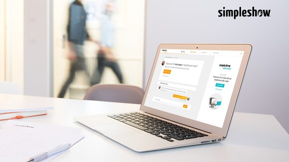 Erklärvideo-Plattform simpleshow führt digitales Service-Portal ein